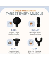 LifePro Mini Deep Tissue Massage Gun – Portable Pocket Size Percussion Massager for Muscle Relief & Travel