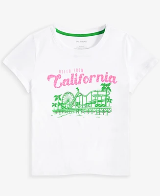 Epic Threads Kid Girl California Graphic T-Shirt, Exclusively at Macy's