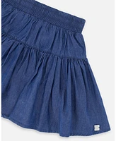 Deux par Big Girls Chambray Skort Navy Blue