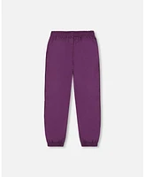 Deux par Baby Girl Splash Pants Purple - Infant