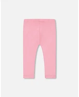 Deux par Big Girls Organic Cotton Legging Candy Pink