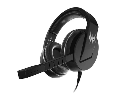 acer Predator Galea 311 True Harmony Sound Gaming Headset: 50mm Drivers - Rotatable Omni-Directional Mic with On-Cable Controls