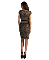 Tadashi Shoji Miranda Sequin Embroidered Dress