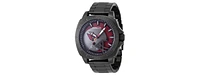 Invicta Men's 47895 Nfl Arizona Cardinals Quartz 3 Hand Black, Red Dial Watch