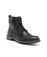 Rush Gordon Men's Side Buckle Cap Toe Boot