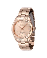 Invicta Women's 47477 Specialty Quartz 3 Hand Rose Gold Dial Watch