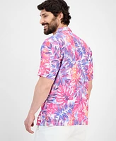 Tommy Bahama Men's Coastal Ease Frond Fiesta Performance Short-Sleeve Shirt