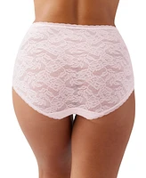 Wacoal Women's High Profile Floral Lace Briefs 875388