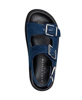 Marc Fisher Ltd Women's Agenda Buckle Straps Flatform Sandals