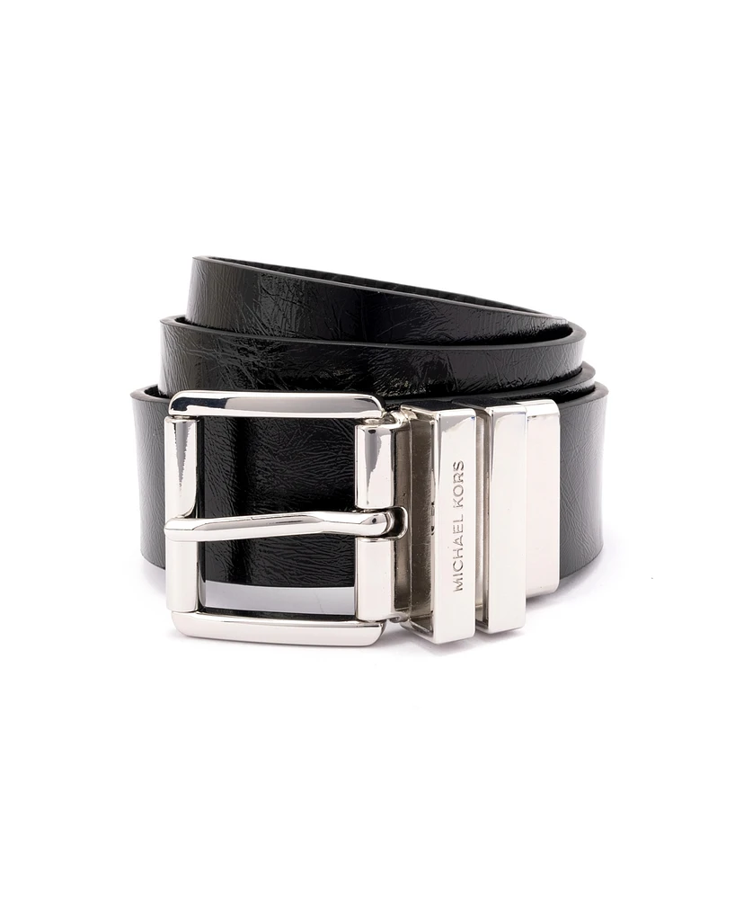 Michael Kors Women's 35mm Leather Reversible Belt