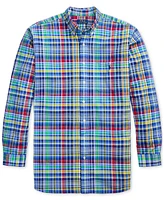 Polo Ralph Lauren Men's Big & Tall Plaid Oxford Shirt