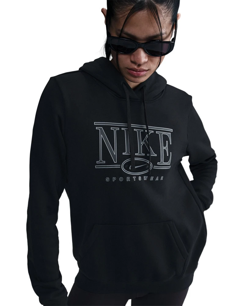 Nike Sportswear Women's Club Fleece Graphic Hoodie