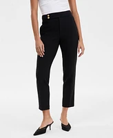 I.n.c. International Concepts Women's Straight-Leg Cropped Pants, Exclusively at Macy's