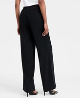 I.n.c. International Concepts Women's Straight-Leg Pull-On Pants, Exclusively at Macy's