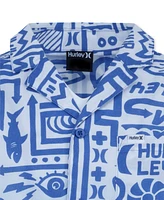 Hurley Big Boys Short-Sleeve Printed Camp Shirt