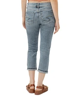 Silver Jeans Co. Women's Suki Mid-Rise Capri