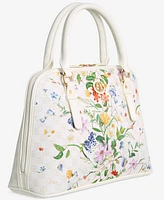 Giani Bernini Floral Medium Dome Satchel, Exclusively at Macy's