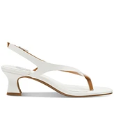 Dv Dolce Vita Women's Birdie Ankle-Strap Thong Heeled Dress Sandals