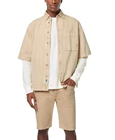 Scotch & Soda Men's Regular-Fit Button-Down Washed Denim Shirt