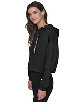 Karl Lagerfeld Paris Women's Logo String Hoodie