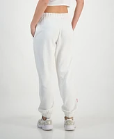 Madden Girl Juniors' Patch Jogger Sweatpants