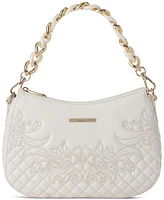 Brahmin Mod Shayna Sea Salt White Kew Small Leather Crossbody