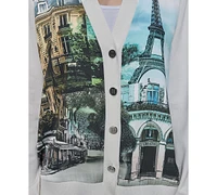 Karl Lagerfeld Paris Women's Scene Cardigan