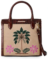 Brahmin Caroline Palawan Small Leather Satchel
