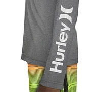 Hurley Big Boys Icon Upf 50+ Long-Sleeve T-Shirt