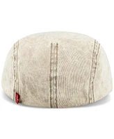 Levi's Men's Snow Washed Flat Top Ivy Cap
