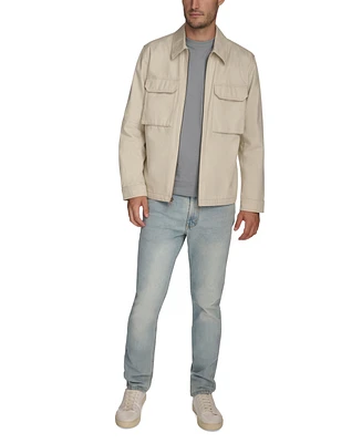 Levi's Men's Solid Full-Zip Shirt Jacket