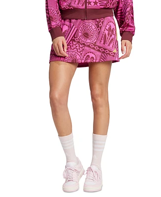 adidas Women's X Farm Rio Graphic Side-Striped Skirt