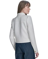 Tommy Hilfiger Women's Textured Trucker Jacket