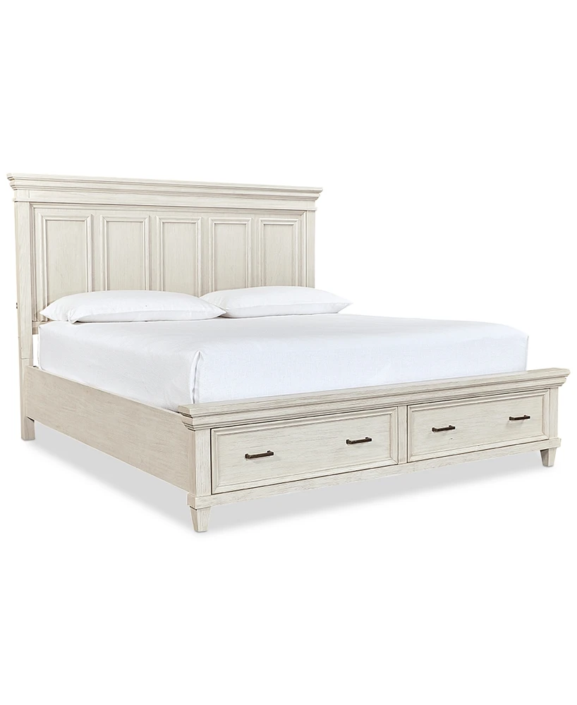 Dawnwood California King Storage Bed