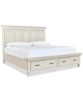 Dawnwood California King Storage Bed