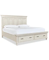 Dawnwood California King Storage Bed