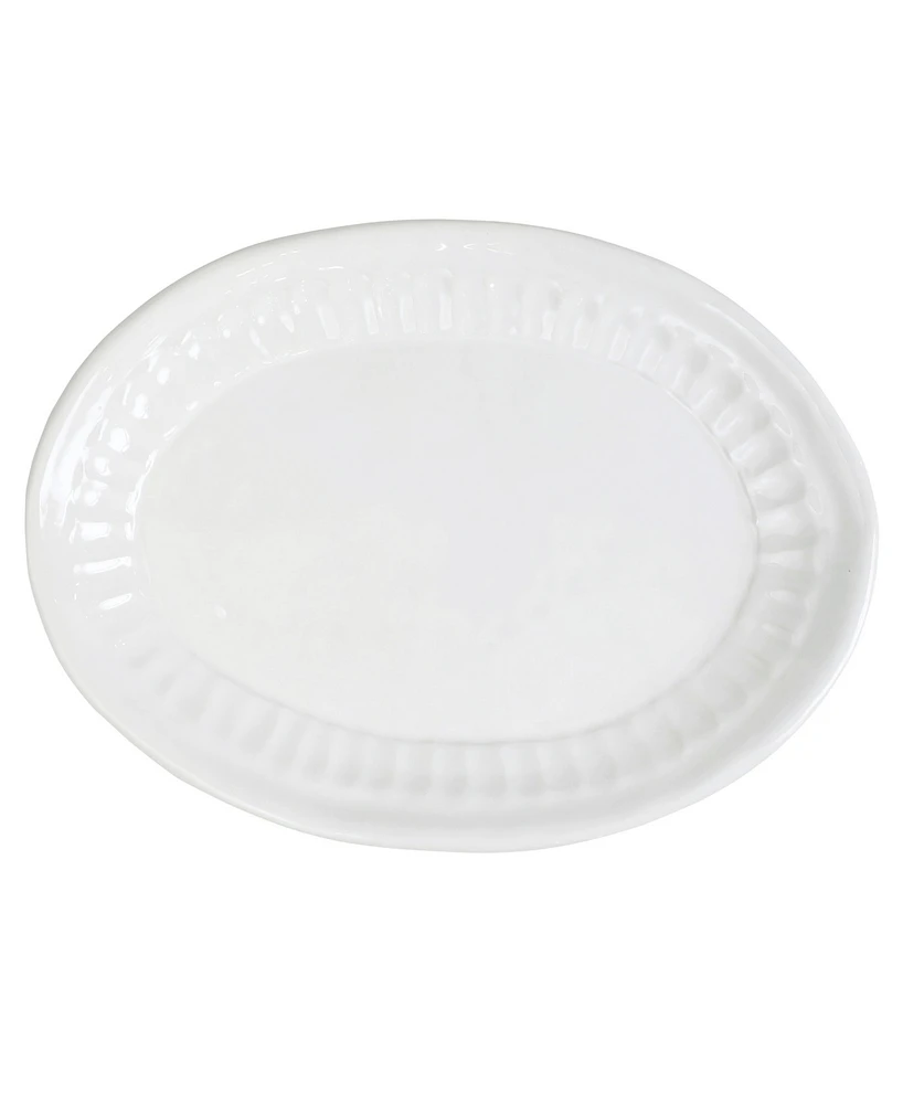 Vietri Pietra Serena Large Oval Platter