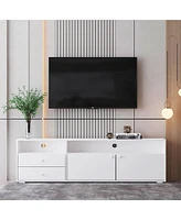 Tv Cabinet Entertainment Center for Stylish Media Storage and Living Room Organization