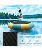 12 Feet Inflatable Splash Padded Water Bouncer Trampoline