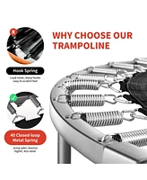 2-Person Foldable Mini Kids Fitness Rebounder Trampoline