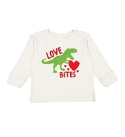 Sweet Wink Toddler Boys Love Bites Valentine's Day Long Sleeve Shirt