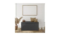 Simple And Practical Outdoor Ratton Deck Box Storage Box Four-Wire