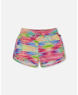 Deux par Girl Printed Swim Shorts Multicolored - Toddler|Child