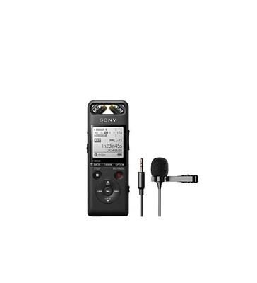 Sony Pcm A10 High Resolution Black Audio Recorder with 16GB Memory Bundle