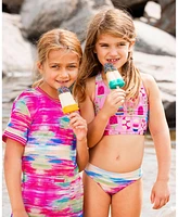 Deux par Girl Printed Two-Piece Swimsuit Multicolored - Toddler|Child