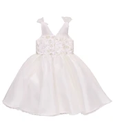 Bonnie Jean Toddler and Little Girls Tie Shoulder Ballerina Party Dress