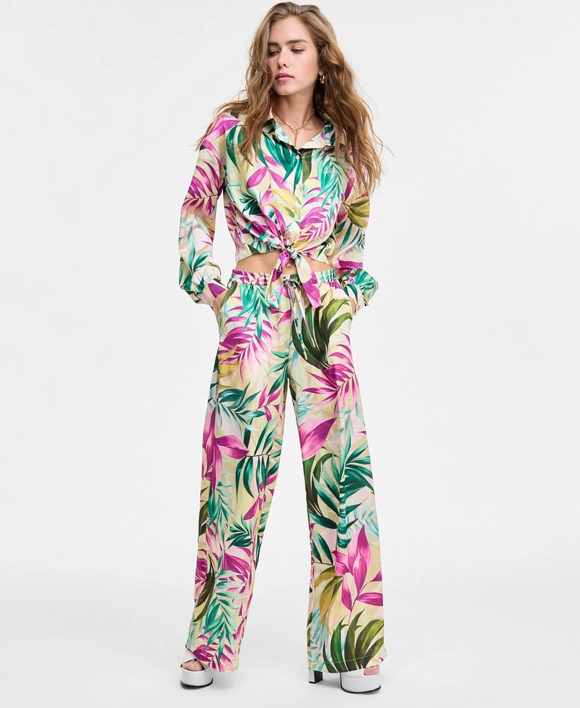 Guess Women's Ines Wide-Leg Pants