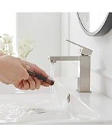 Single Hole Single-Handle Bathroom Faucet