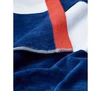Seaside Charm Cotton Oversized Beach Towel, 40" x 72", Exclusively at Macy's