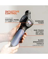 LifePro Heavy Duty Massage Gun for Athletes - Deep Tissue Percussion Muscle Massager with Adjustable Heads & Tips